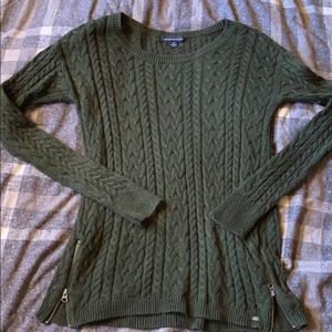 3/$15 Green sweater